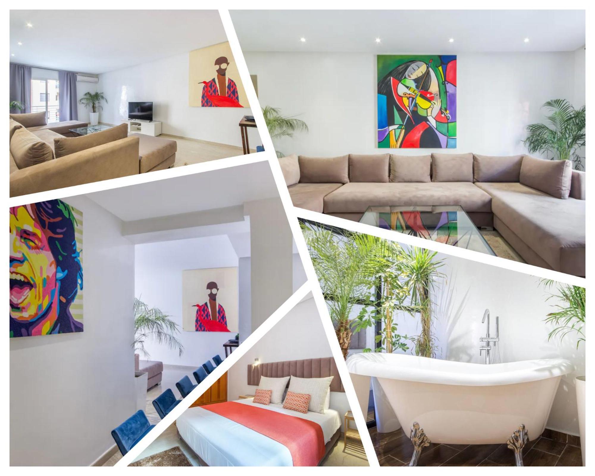 Appartement Groupe 3 Chambres Marrakesz Zewnętrze zdjęcie